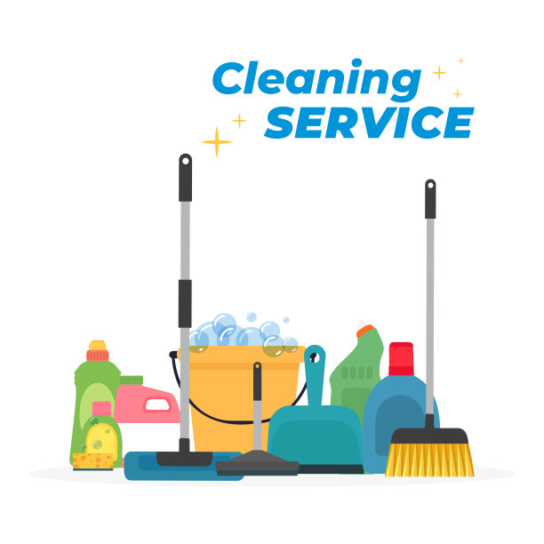 服務(wù) 白手套插畫